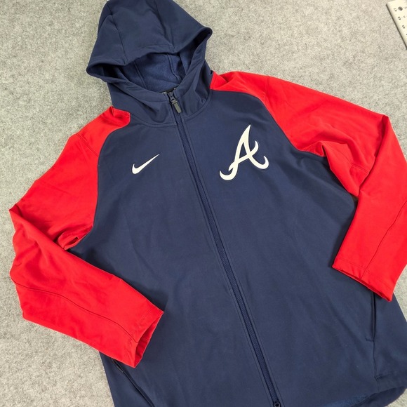 Nike Other - Nike MLB Atlanta Braves Authentic Collection Dugout Jacket Men XL